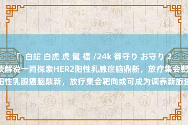 ✨白蛇 白虎 虎 龍 福 /24k 御守り お守り 2024 ESMO Asia|与徐琰解说一同探索HER2阳性乳腺癌脑鼎新，放疗集会靶向或可成为调养新旅途